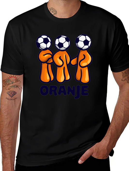 Oranje Soccer T-Shirt | Funny Netherlands Football Tee