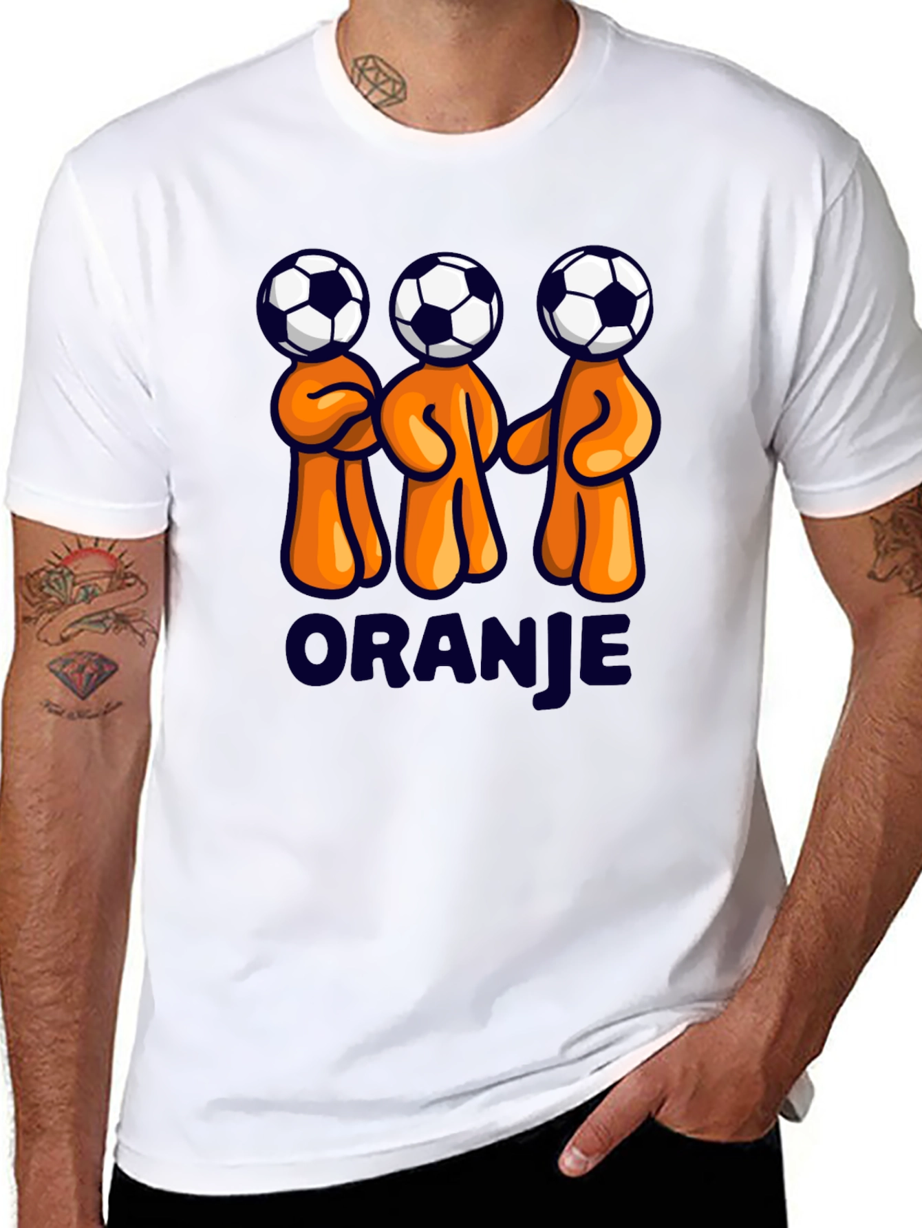 Oranje Soccer T-Shirt | Funny Netherlands Football Tee