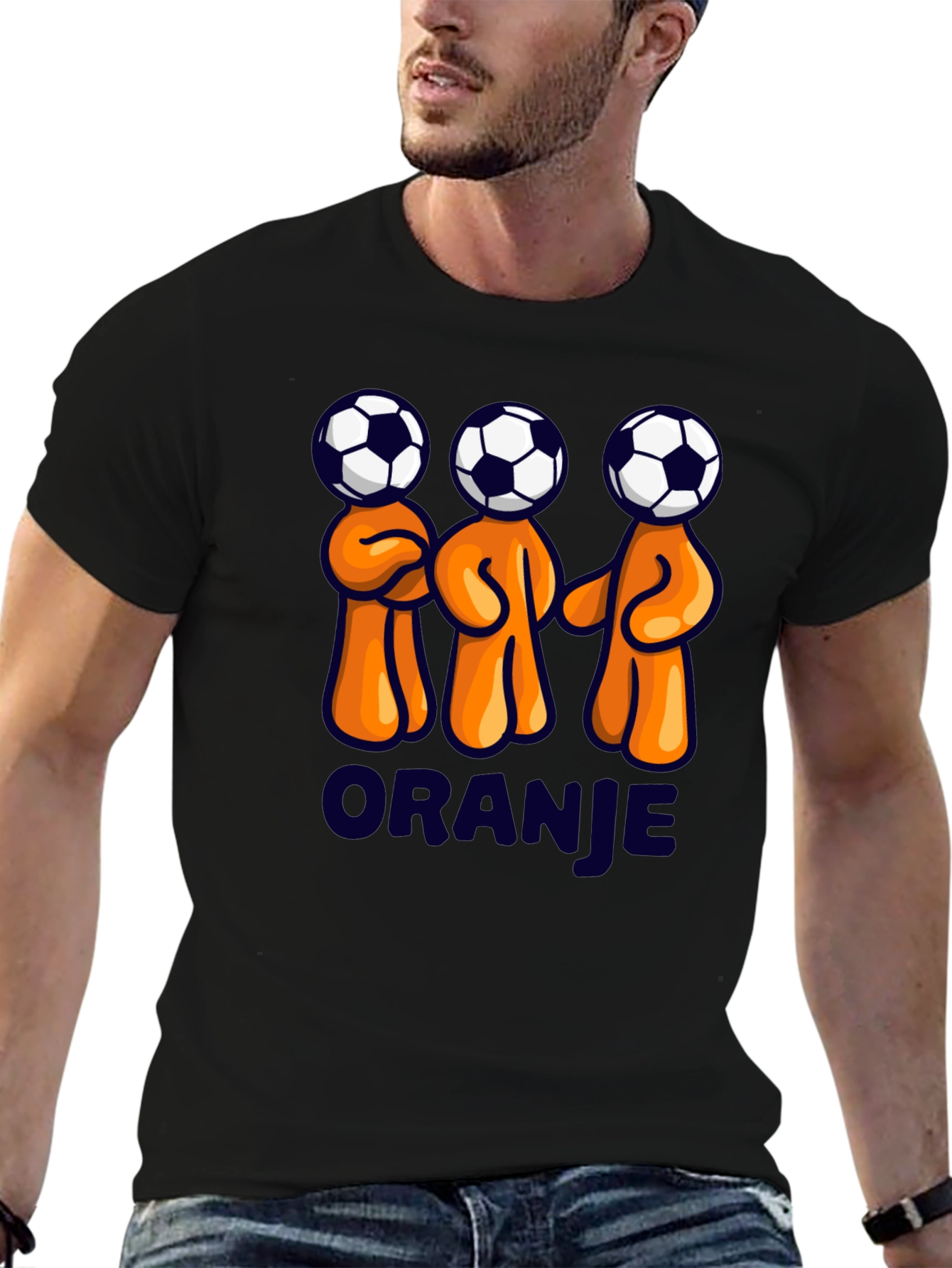 Oranje Soccer T-Shirt | Funny Netherlands Football Tee
