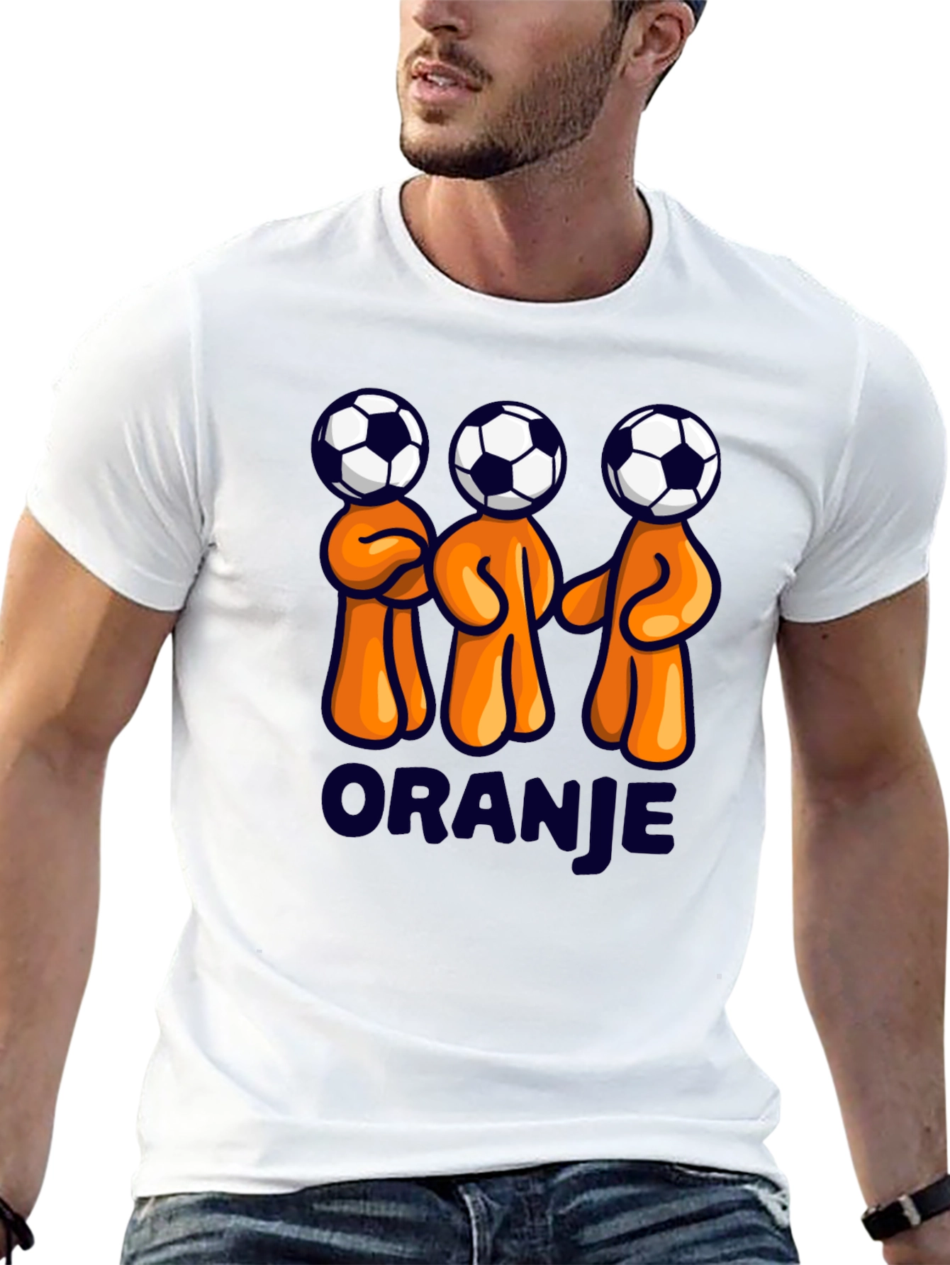 Oranje Soccer T-Shirt | Funny Netherlands Football Tee