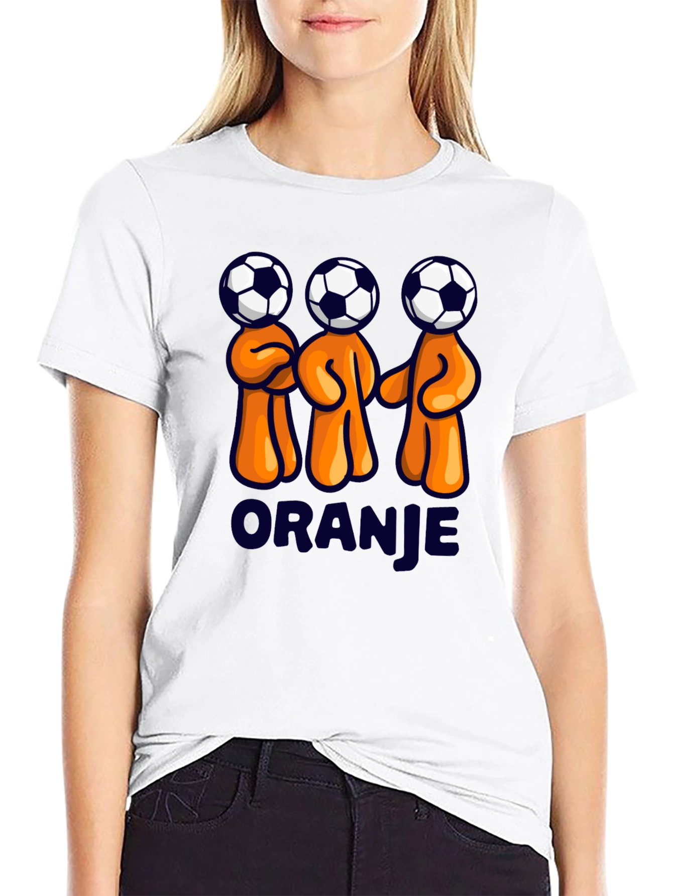Oranje Soccer T-Shirt | Funny Netherlands Football Tee