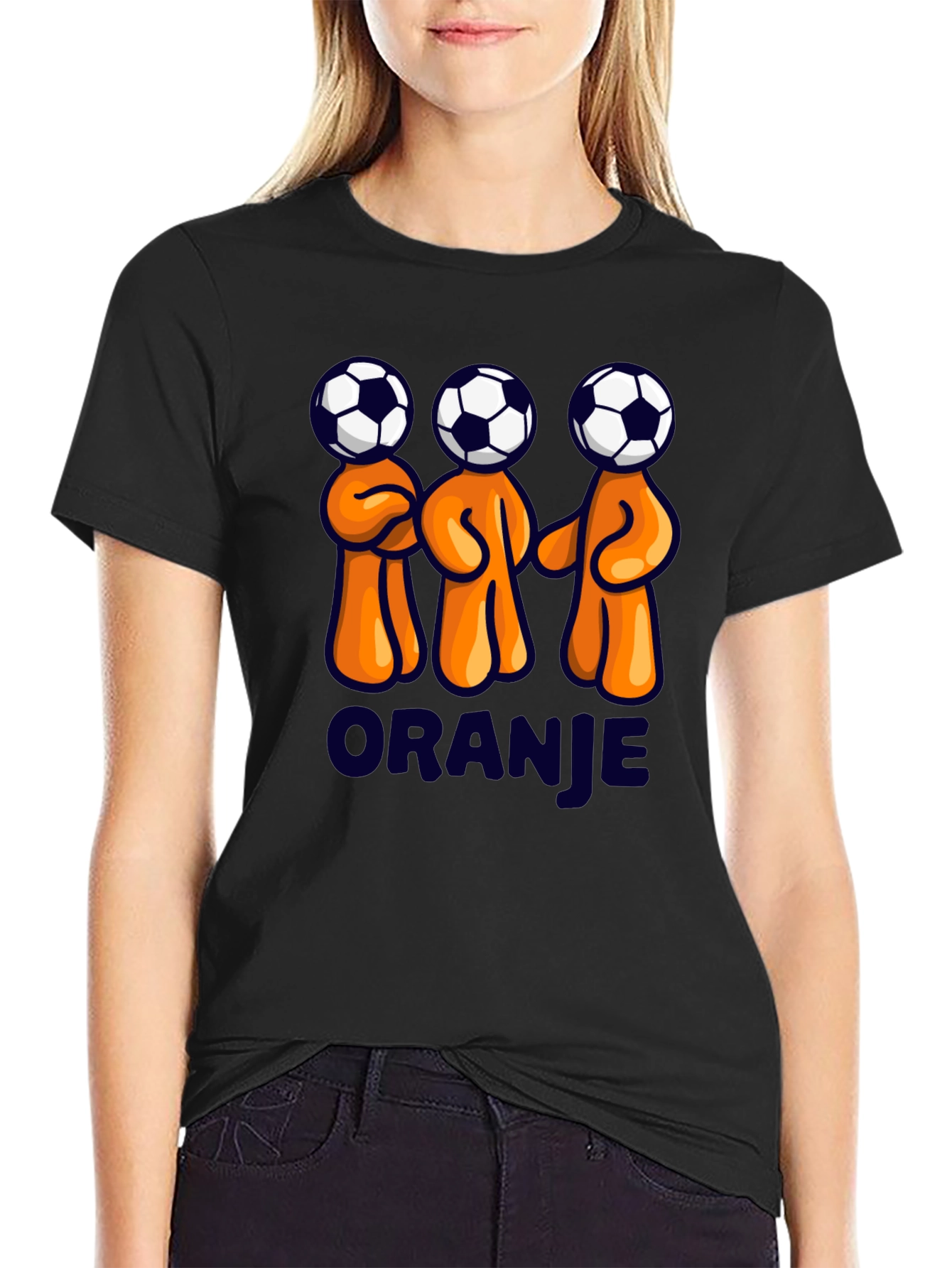 Oranje Soccer T-Shirt | Funny Netherlands Football Tee