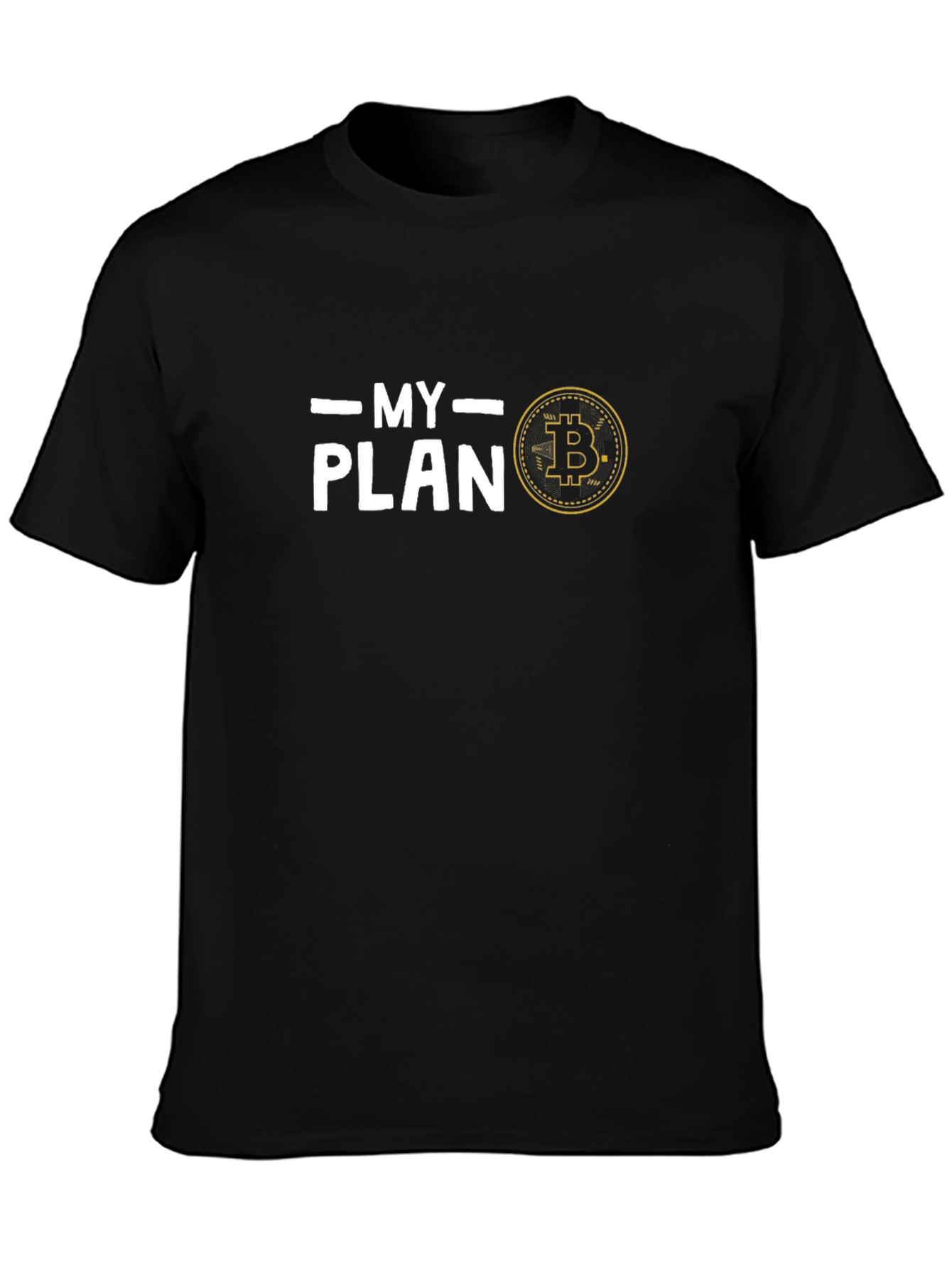Bitcoin Plan Black T-Shirt