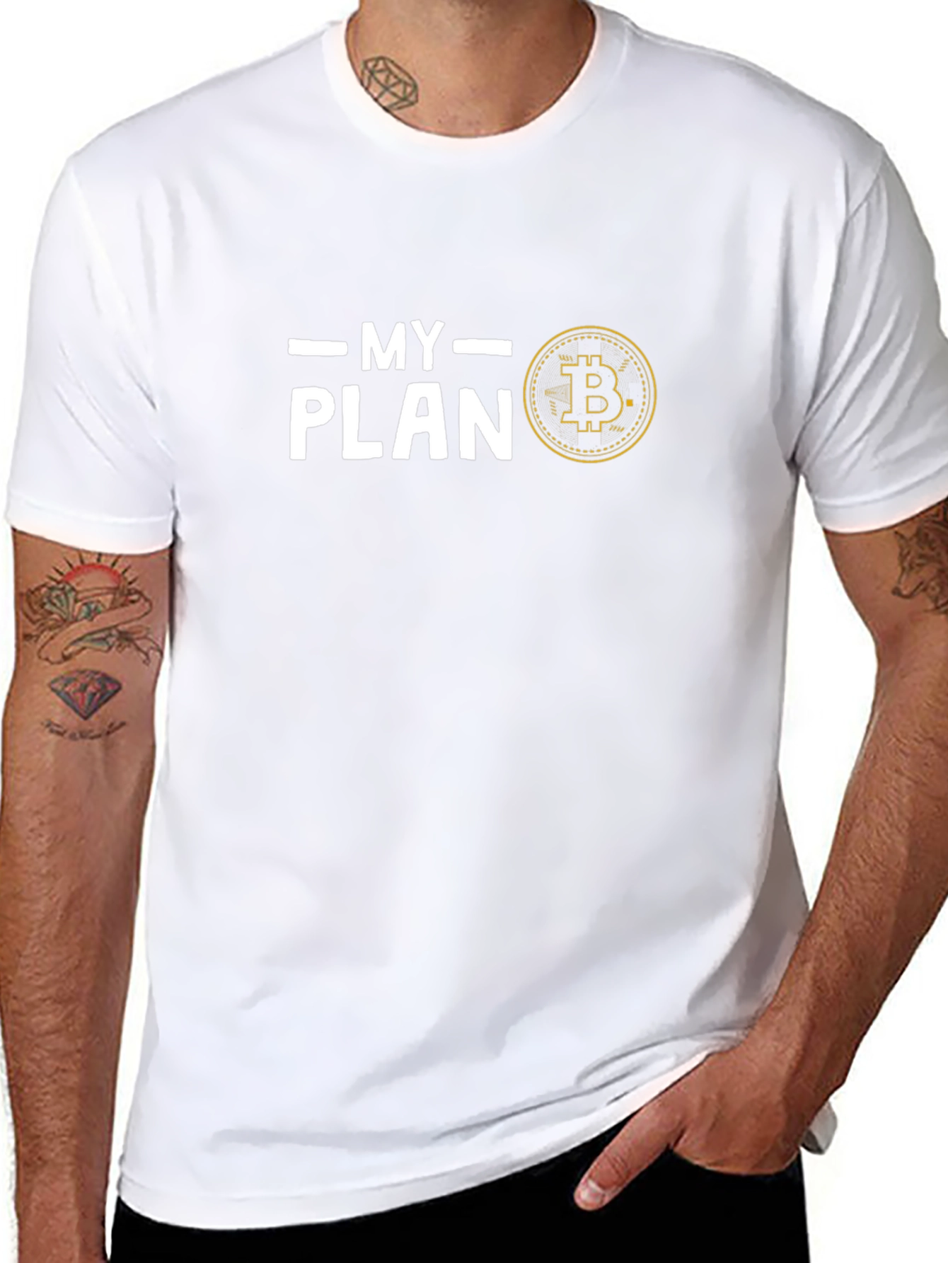 Bitcoin Plan Black T-Shirt