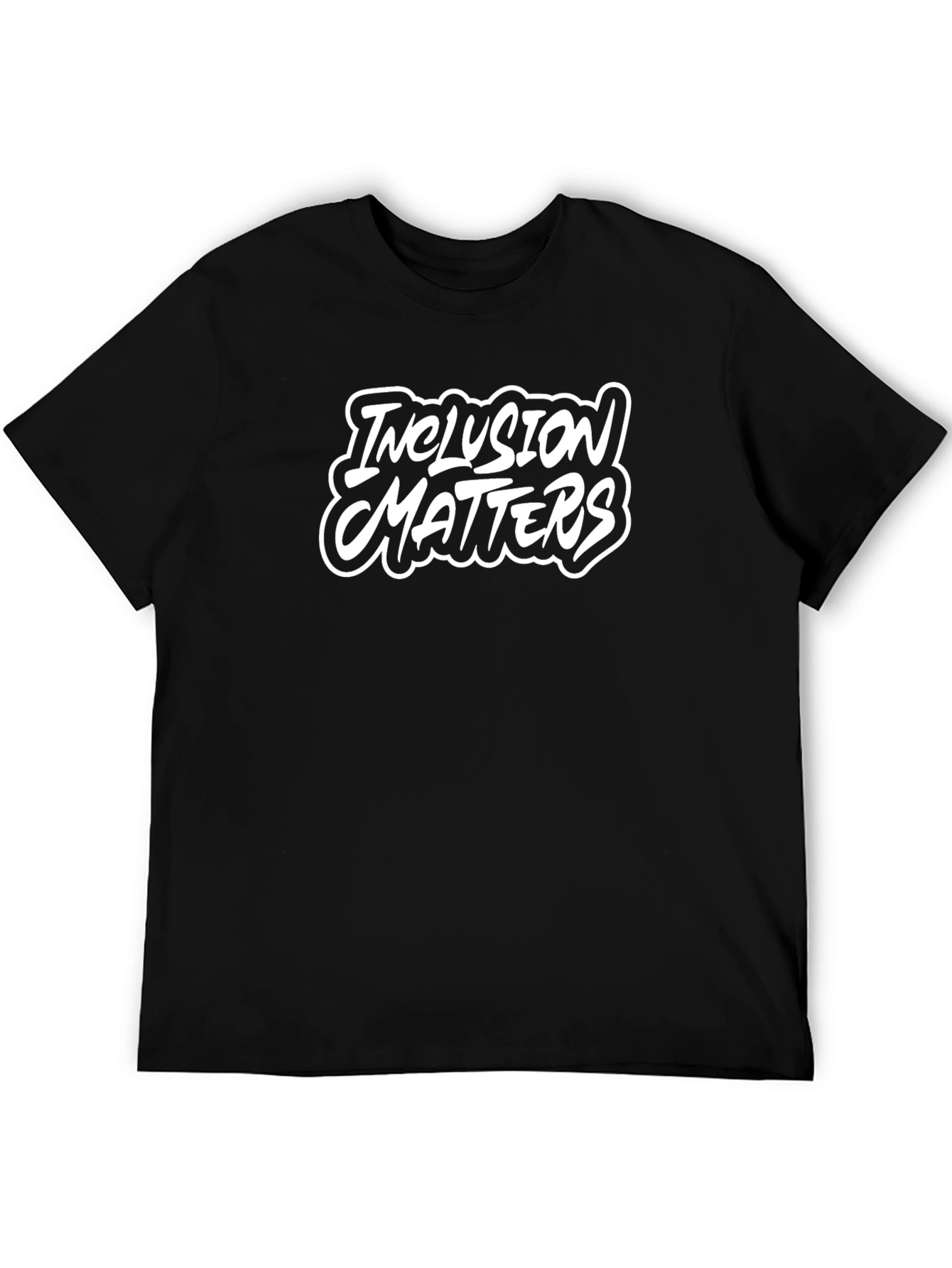 Inclusion Matters Graphic Tee - Black T-Shirt