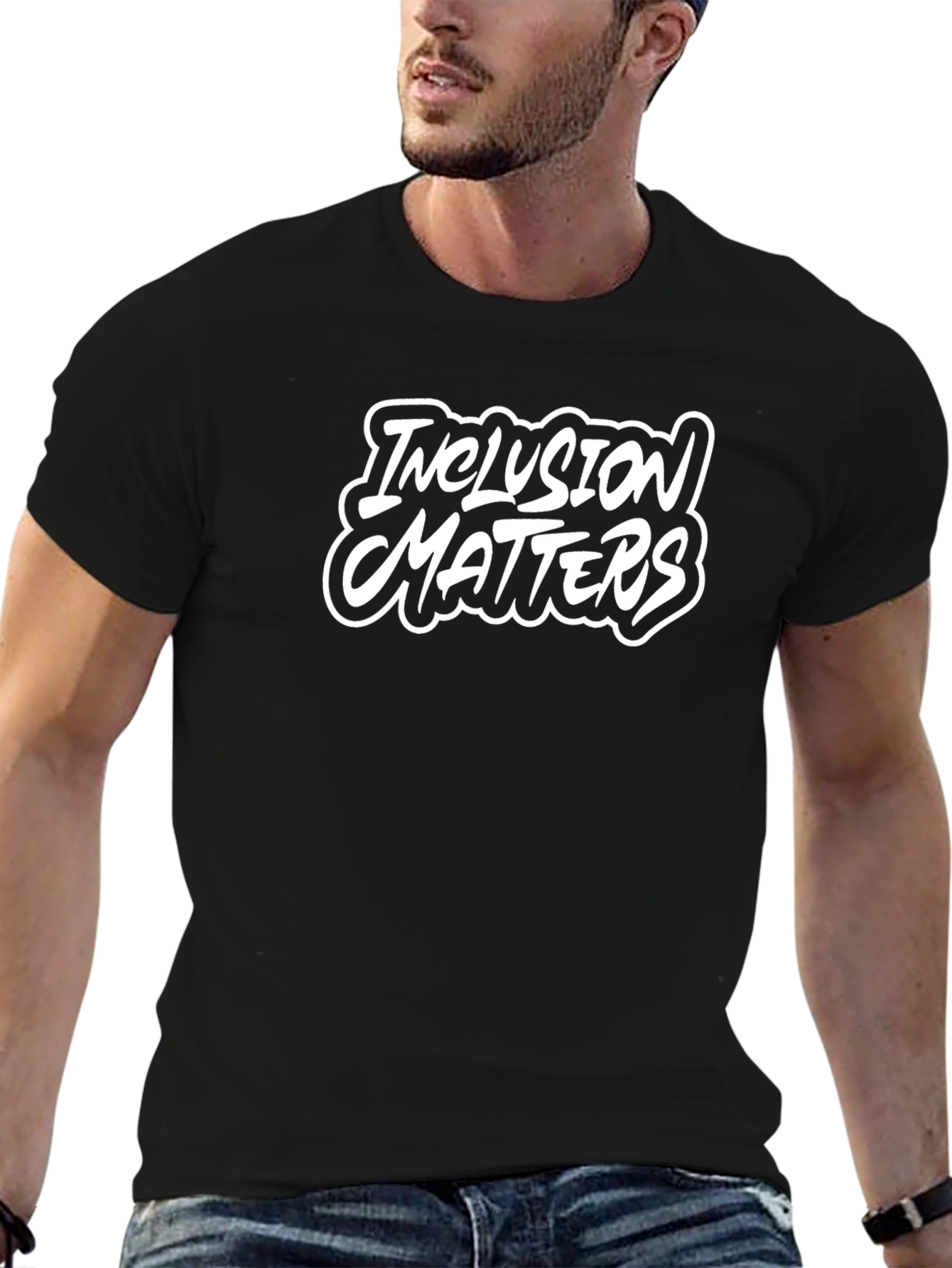 Inclusion Matters Graphic Tee - Black T-Shirt
