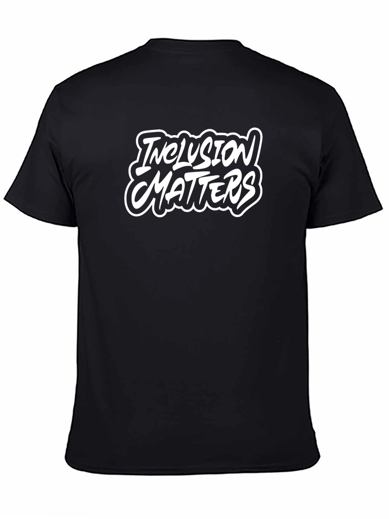Inclusion Matters Graphic Tee - Black T-Shirt