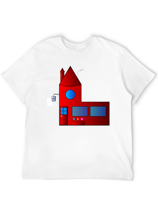 Geometric House Graphic Tee