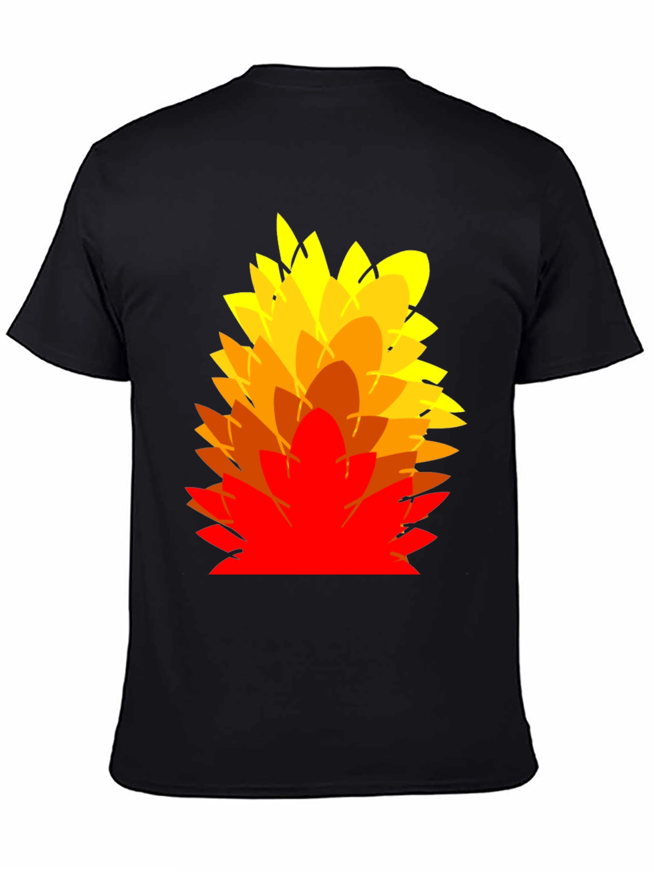 Abstract Floral Graphic Print T-Shirt