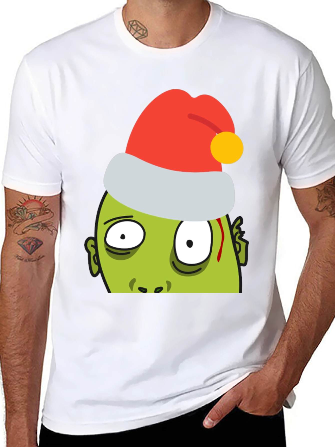 Christmas Zombie Graphic Tee