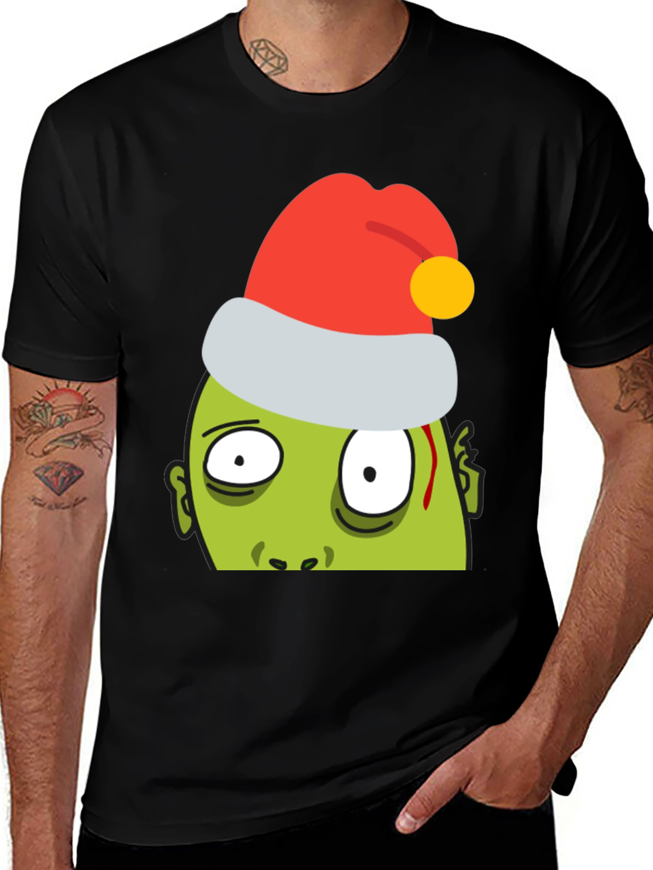 Christmas Zombie Graphic Tee