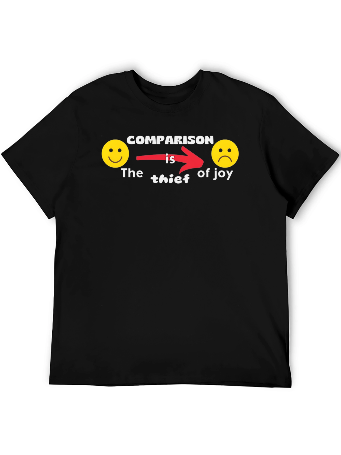 Comparison Is The Thief Of Joy T-Shirt