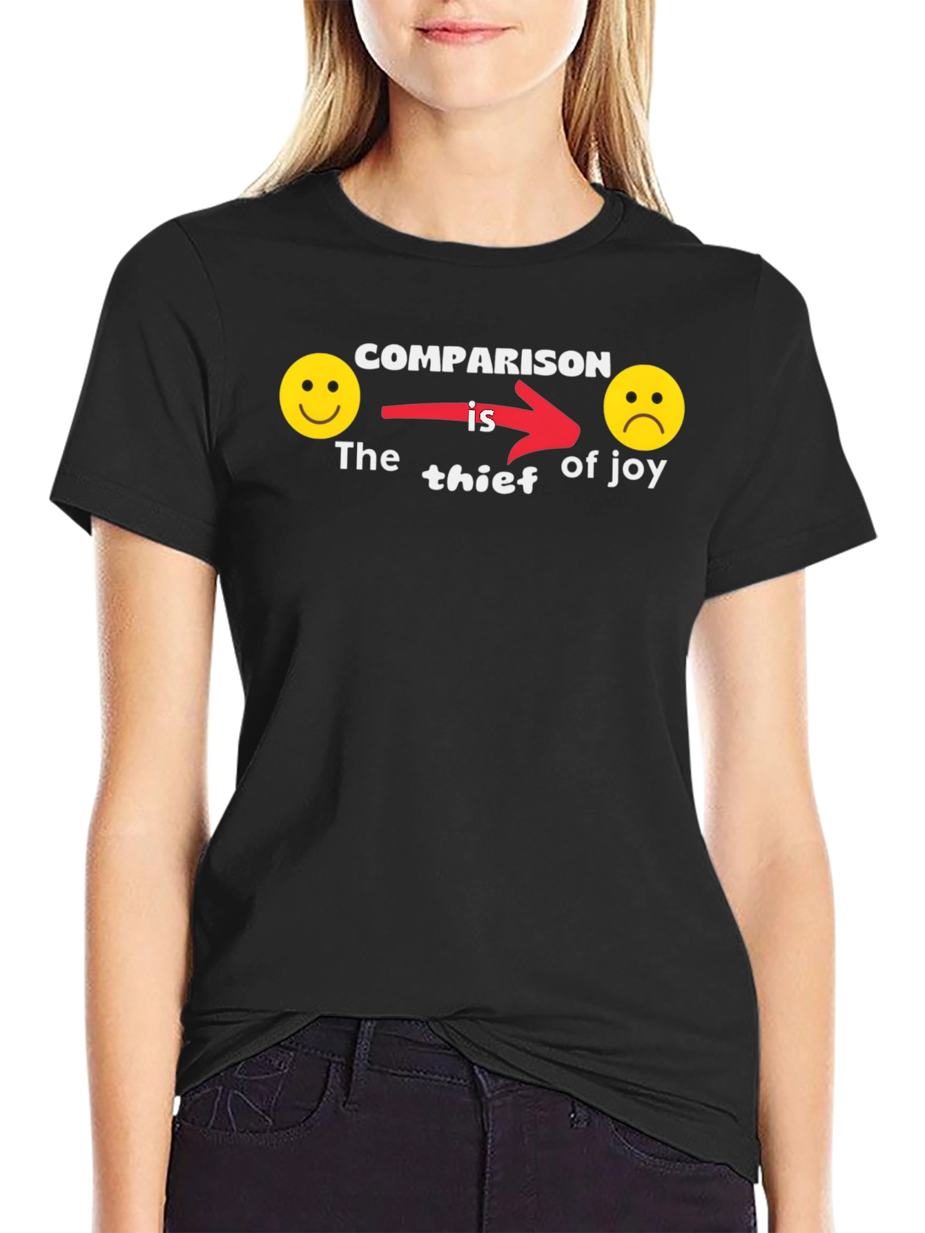 Comparison Is The Thief Of Joy T-Shirt