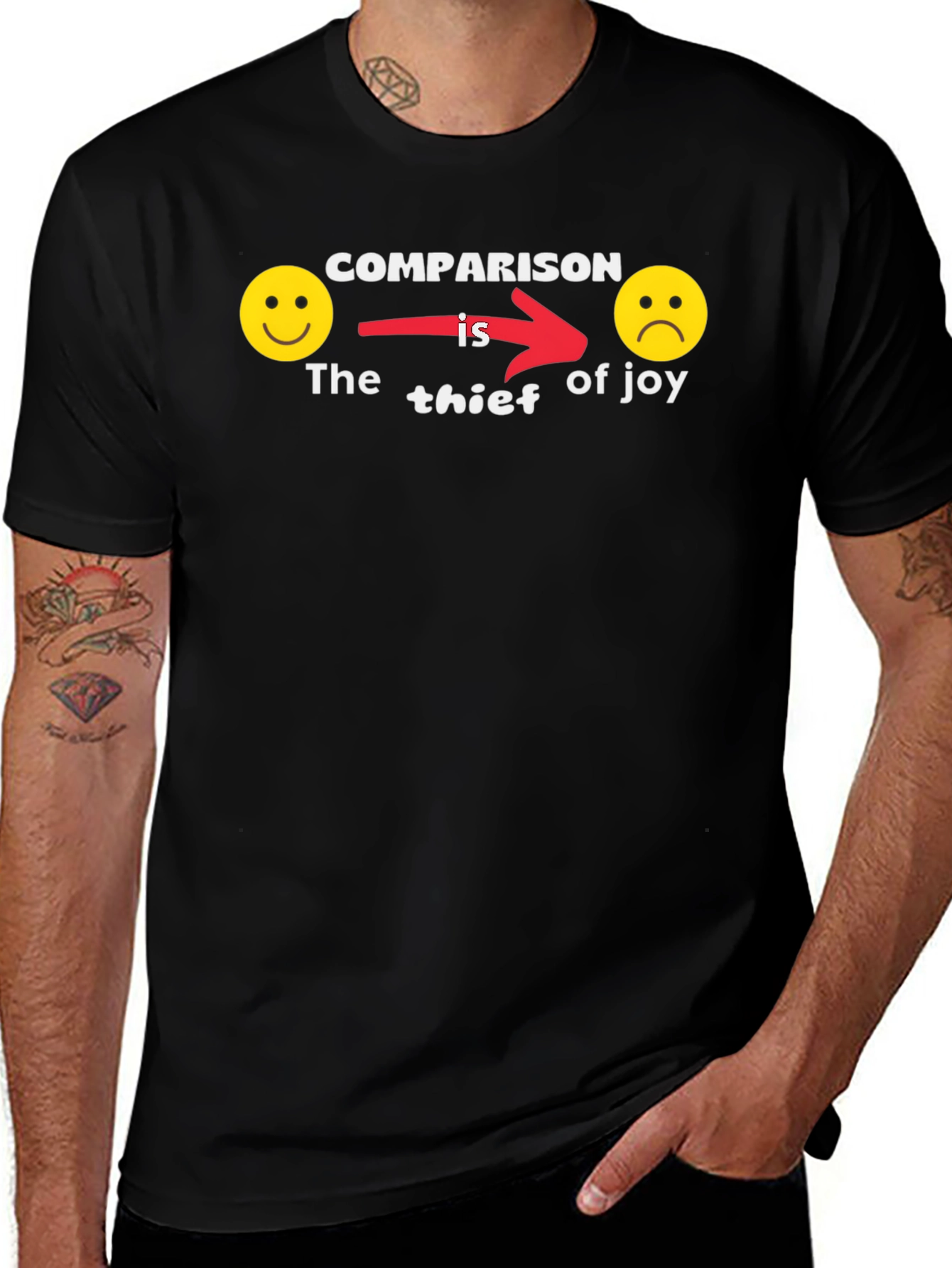 Comparison Is The Thief Of Joy T-Shirt