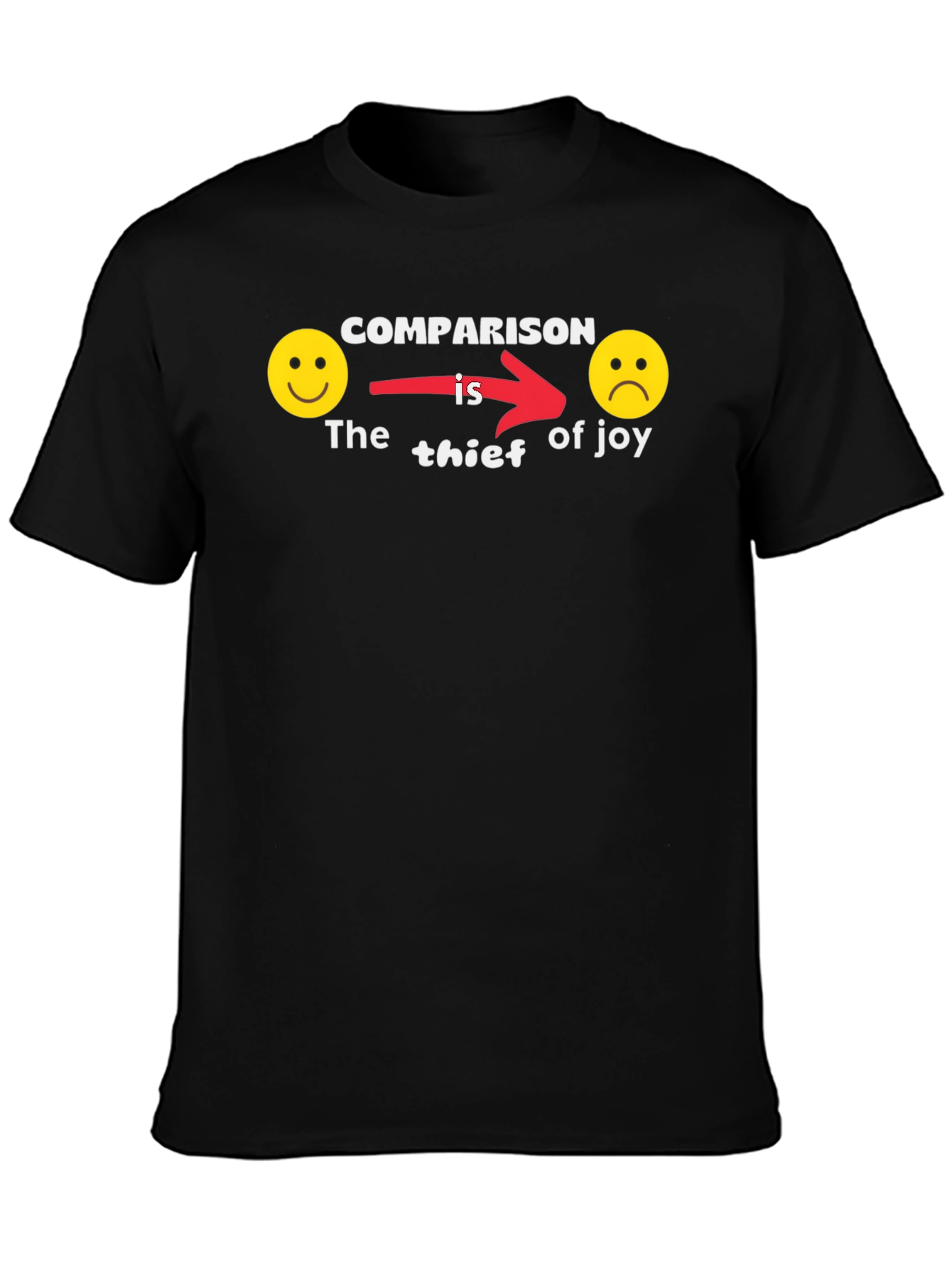 Comparison Is The Thief Of Joy T-Shirt