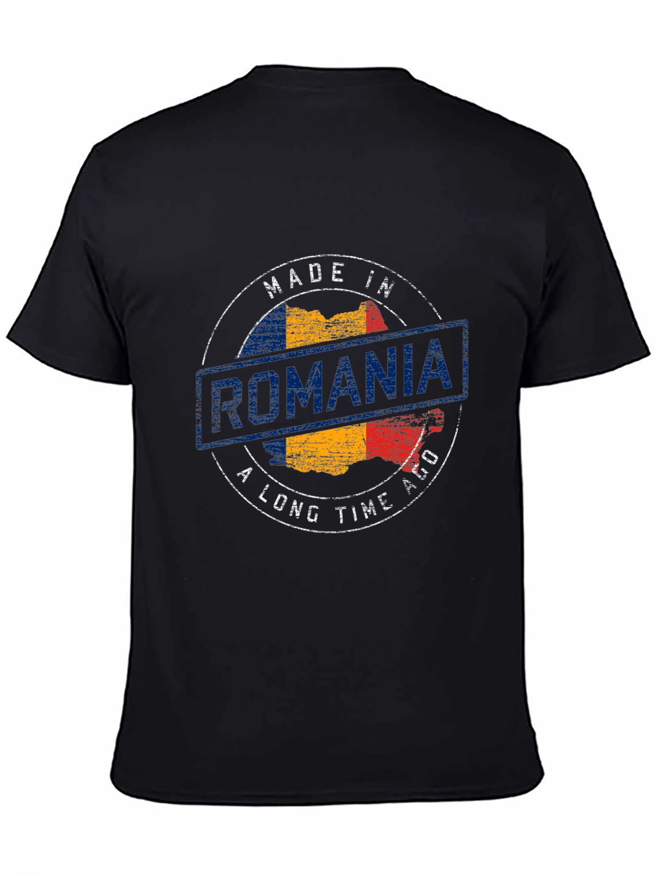 Made in Romania T-Shirt Romanian Flag Tee