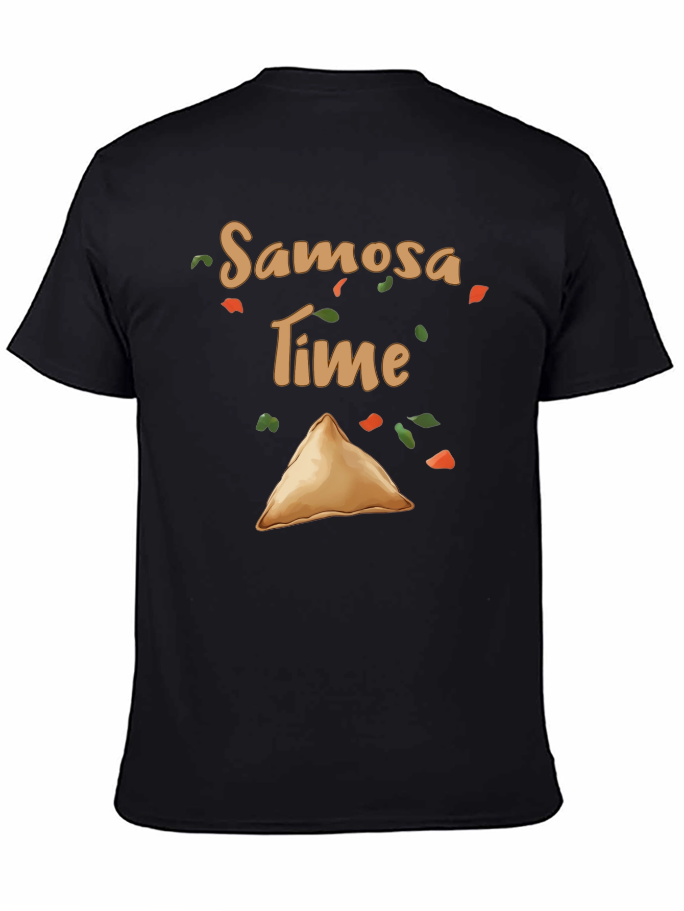 Samosa Time Graphic Tee - Foodie T-Shirt