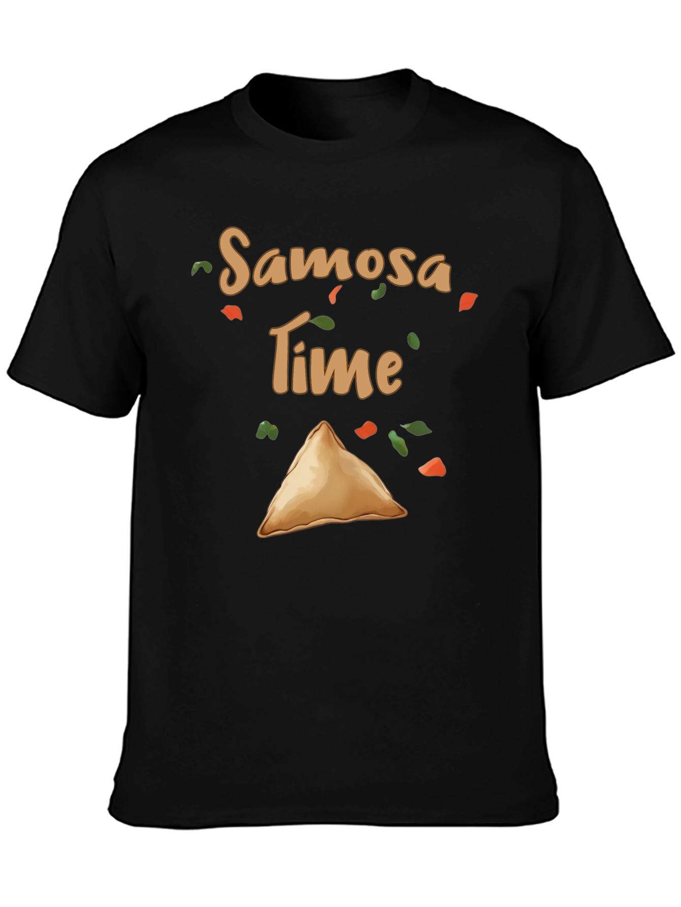 Samosa Time Graphic Tee - Foodie T-Shirt