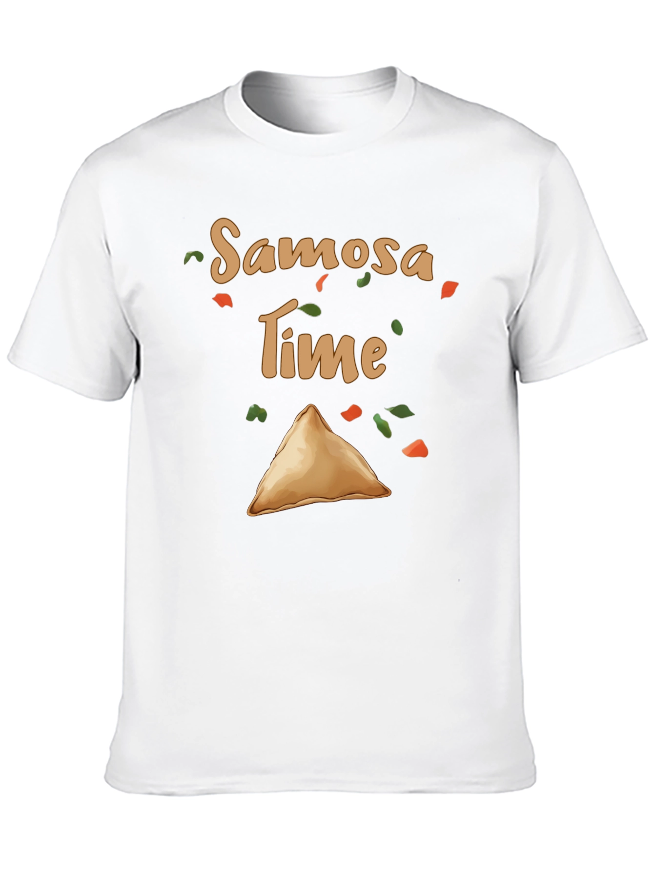 Samosa Time Graphic Tee - Foodie T-Shirt