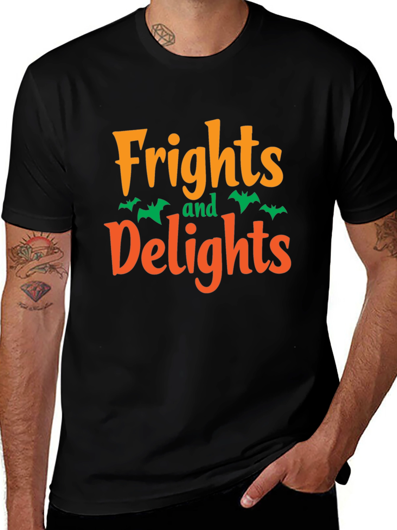 Frights and Delights Halloween T-Shirt