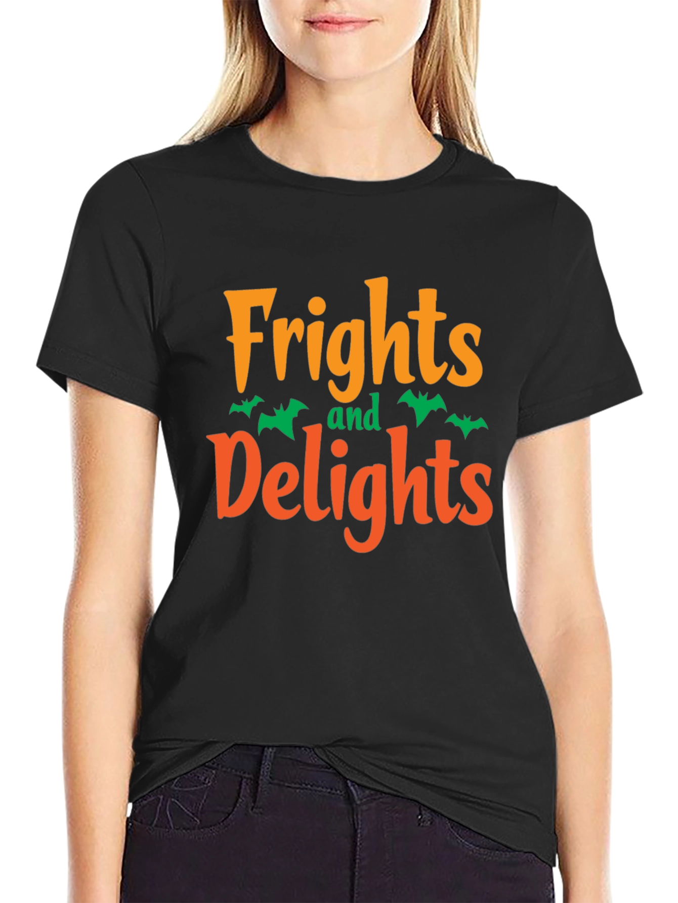 Frights and Delights Halloween T-Shirt