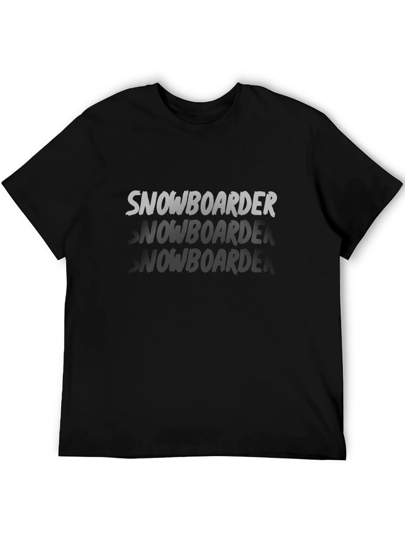 Snowboarder Graphic Tee - Cool Casual Style