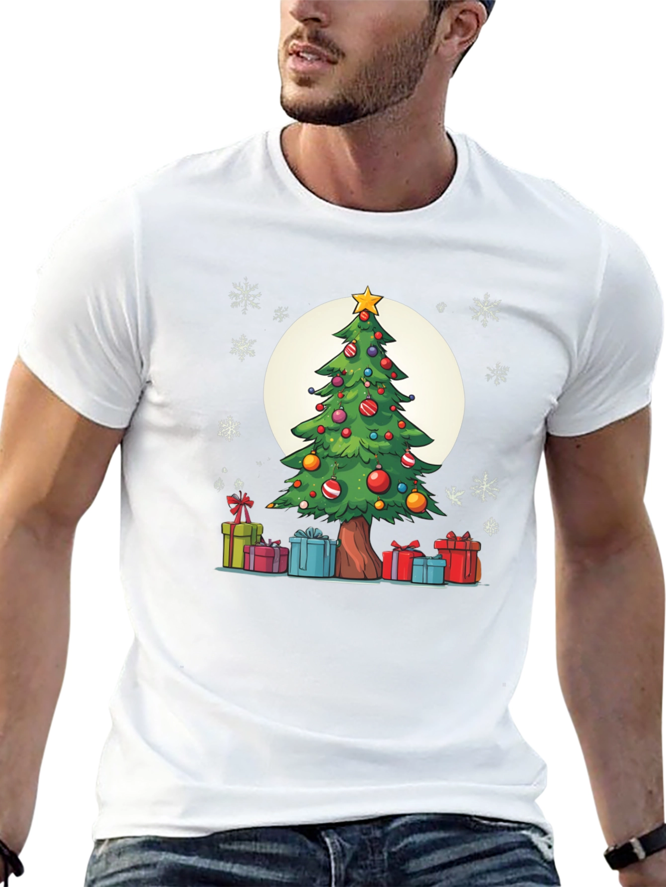 Festive Christmas Tree T-Shirt