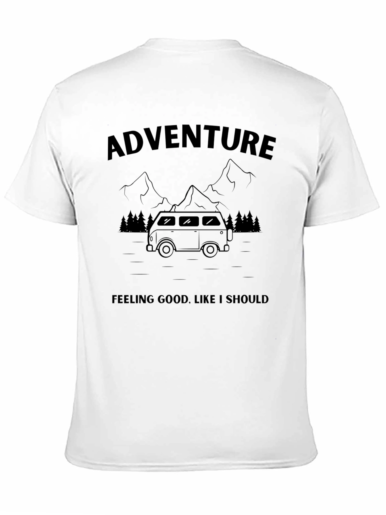 Adventure Van Graphic T-Shirt - Feeling Good Tee