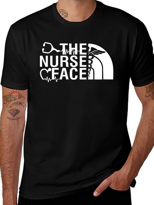 The Nurse Face Tee - Medical Humor Graphic T-Shirt