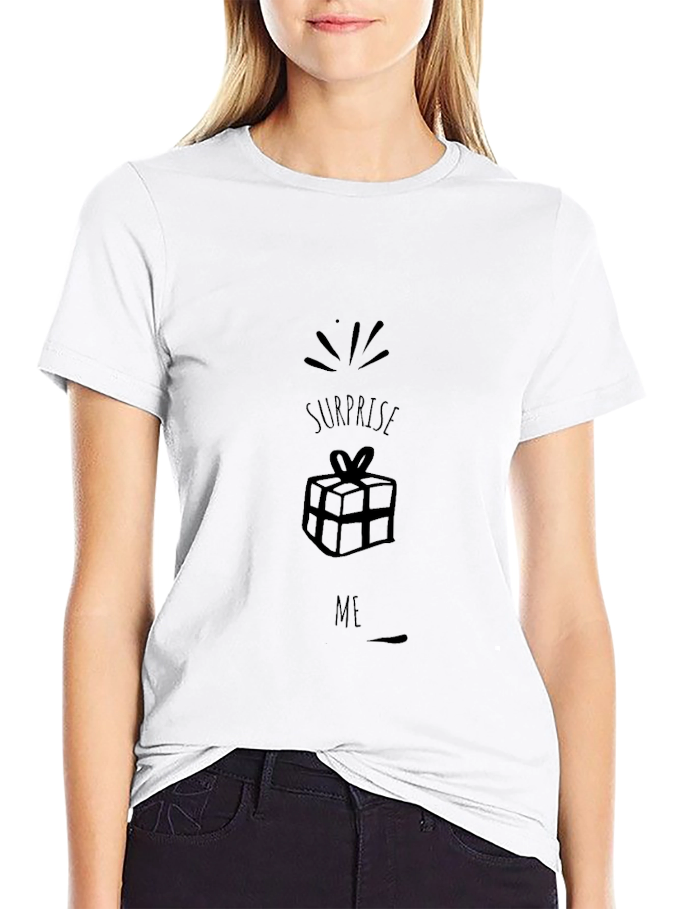 Surprise Me Graphic T-Shirt - Fun Gift Tee