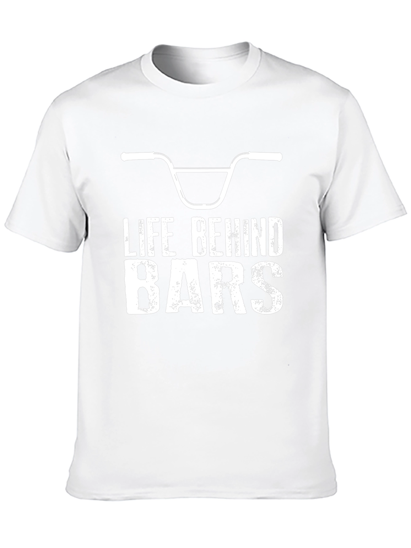 Life Behind Bars Graphic Tee - Biker BMX T-Shirt