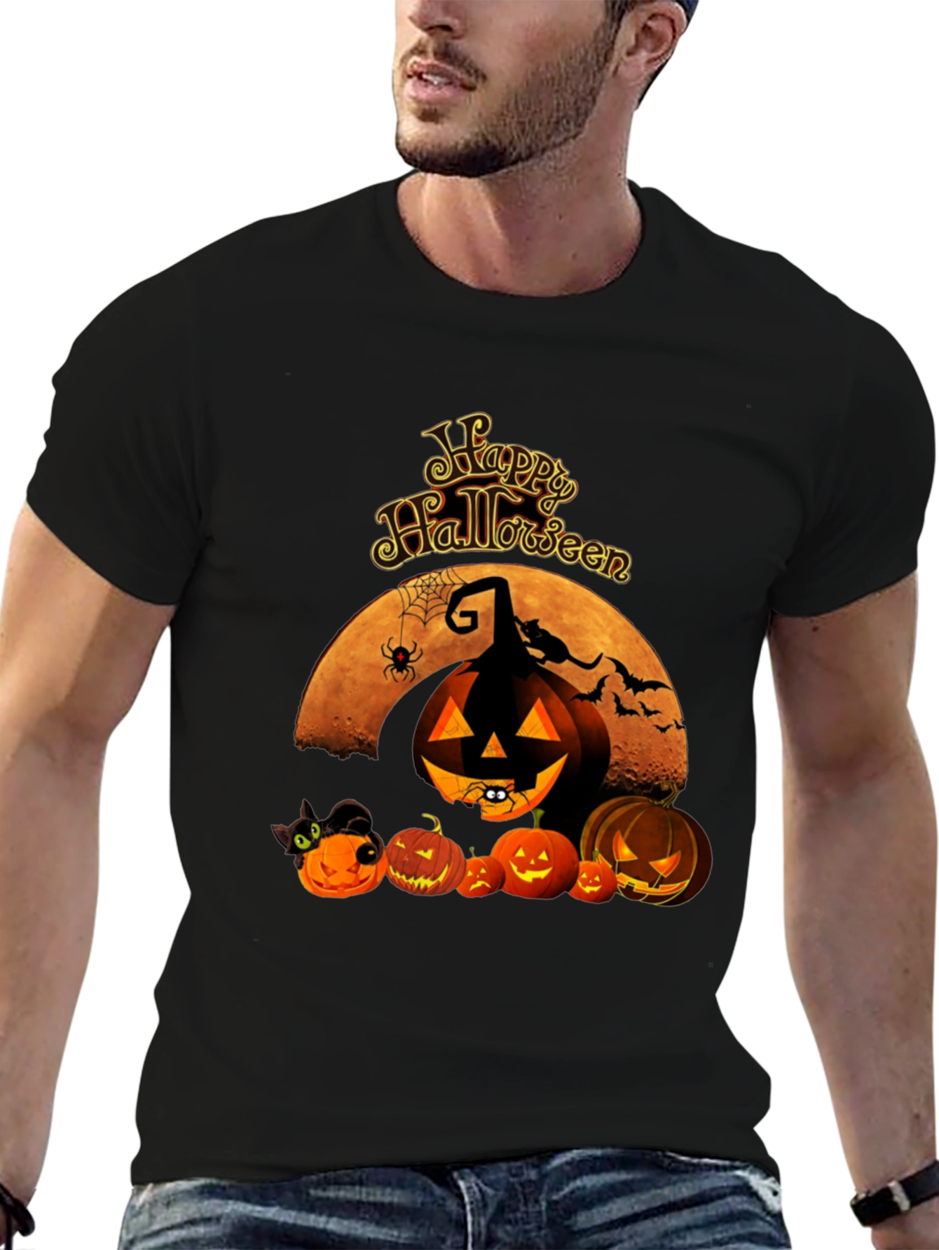 Happy Halloween Pumpkin T-Shirt
