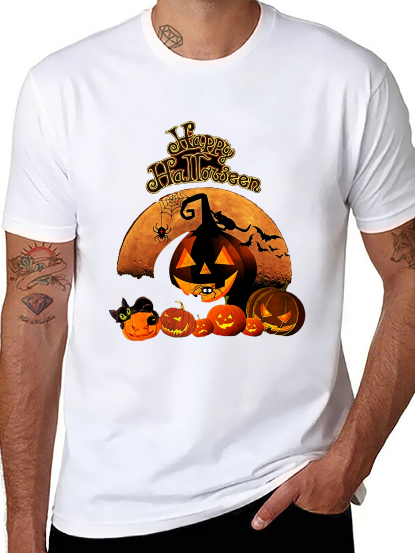 Happy Halloween Pumpkin T-Shirt