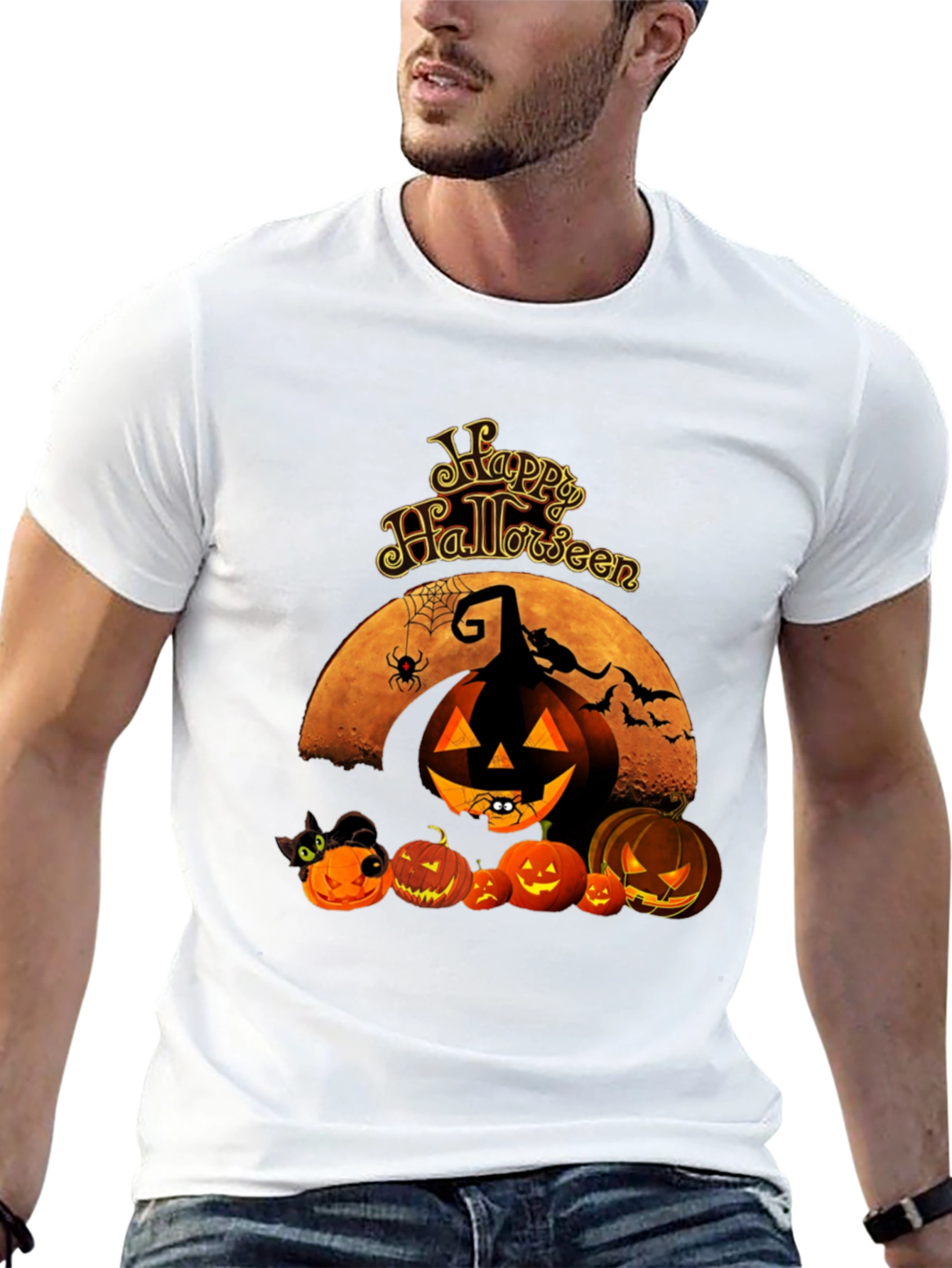 Happy Halloween Pumpkin T-Shirt