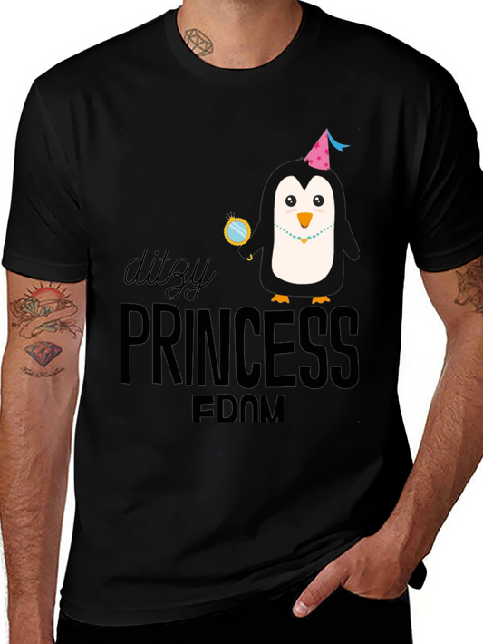 Dizzy Princess Penguin T-Shirt