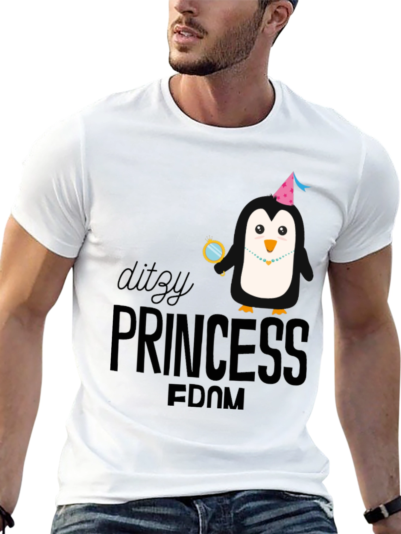 Dizzy Princess Penguin T-Shirt