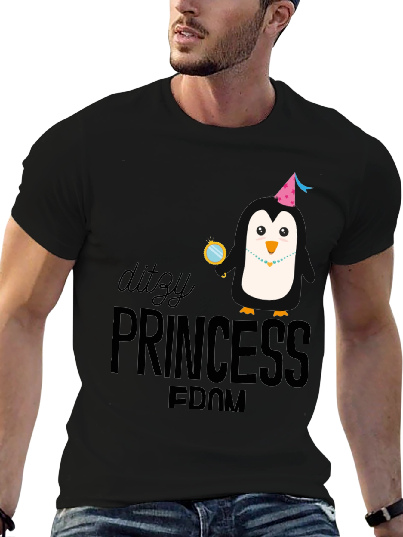 Dizzy Princess Penguin T-Shirt