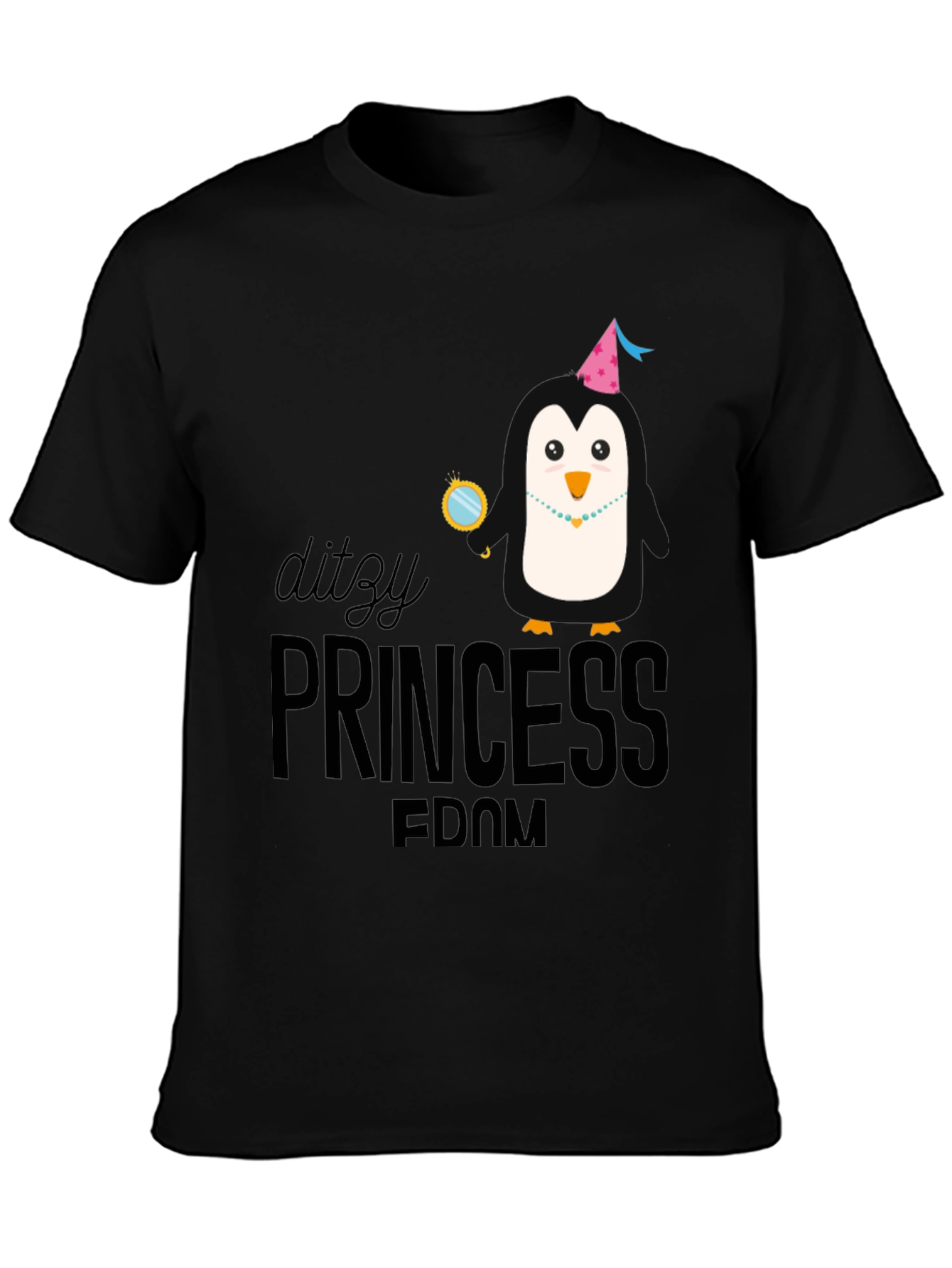 Dizzy Princess Penguin T-Shirt