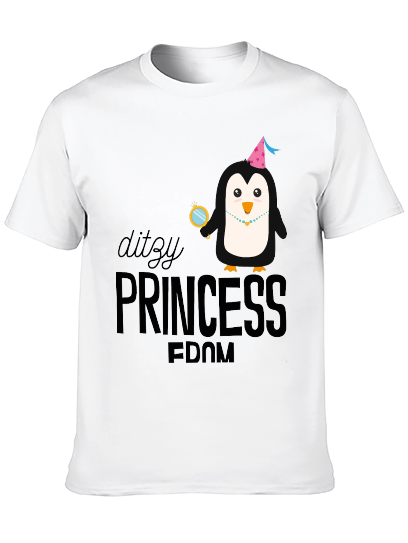 Dizzy Princess Penguin T-Shirt
