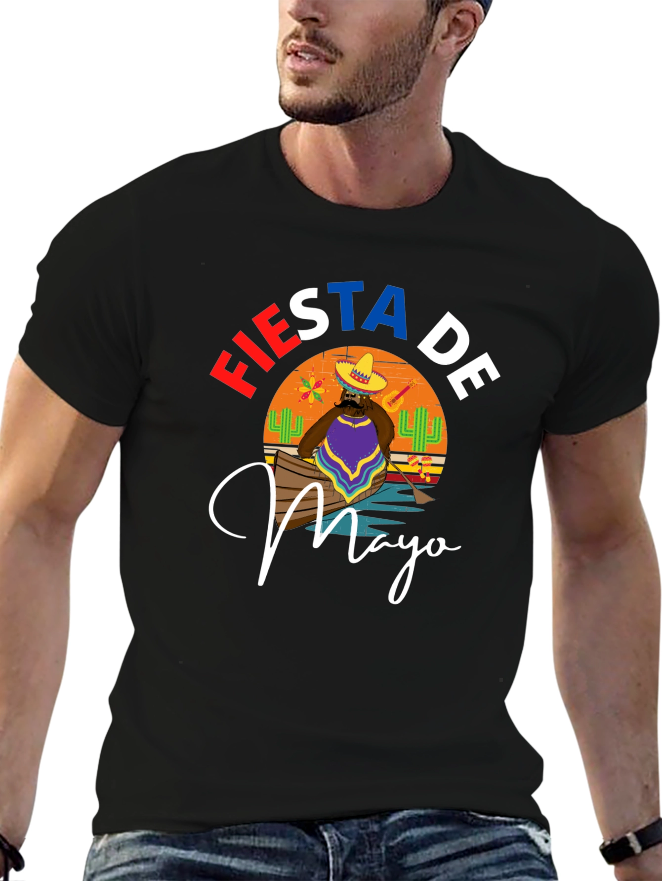 Fiesta De Mayo T-Shirt - Celebratory Design