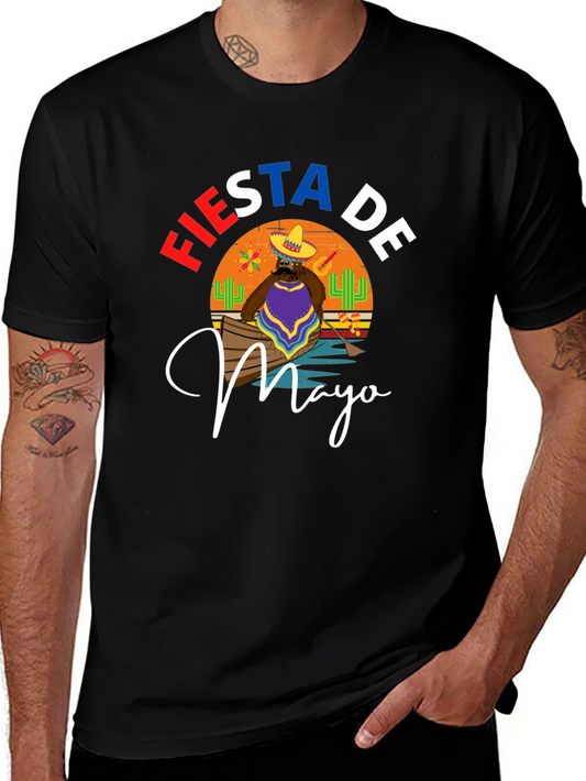 Fiesta De Mayo T-Shirt - Celebratory Design