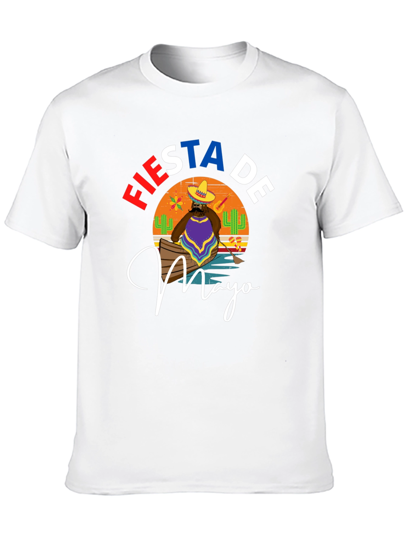 Fiesta De Mayo T-Shirt - Celebratory Design