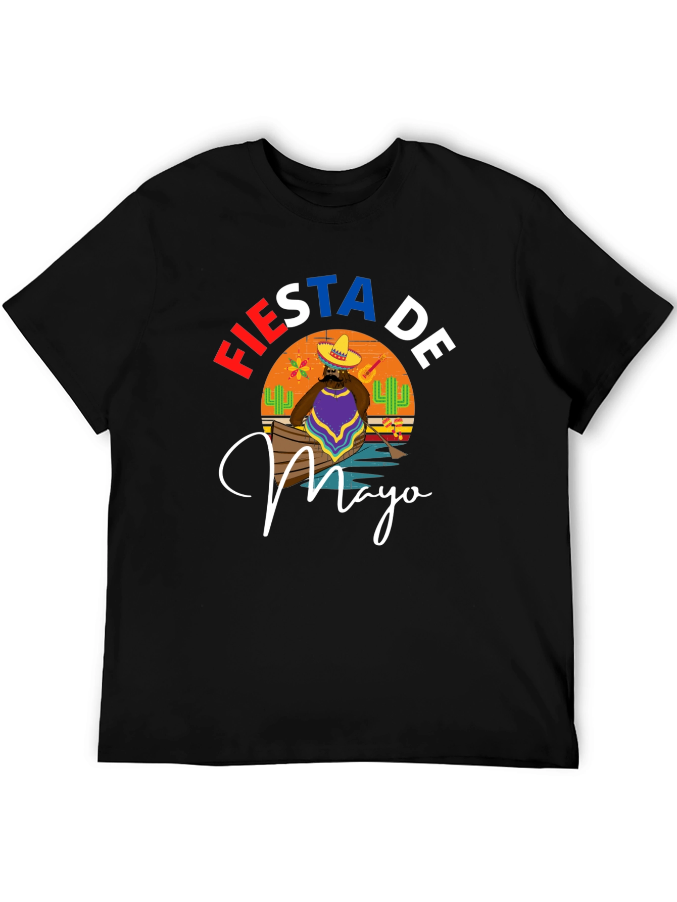 Fiesta De Mayo T-Shirt - Celebratory Design