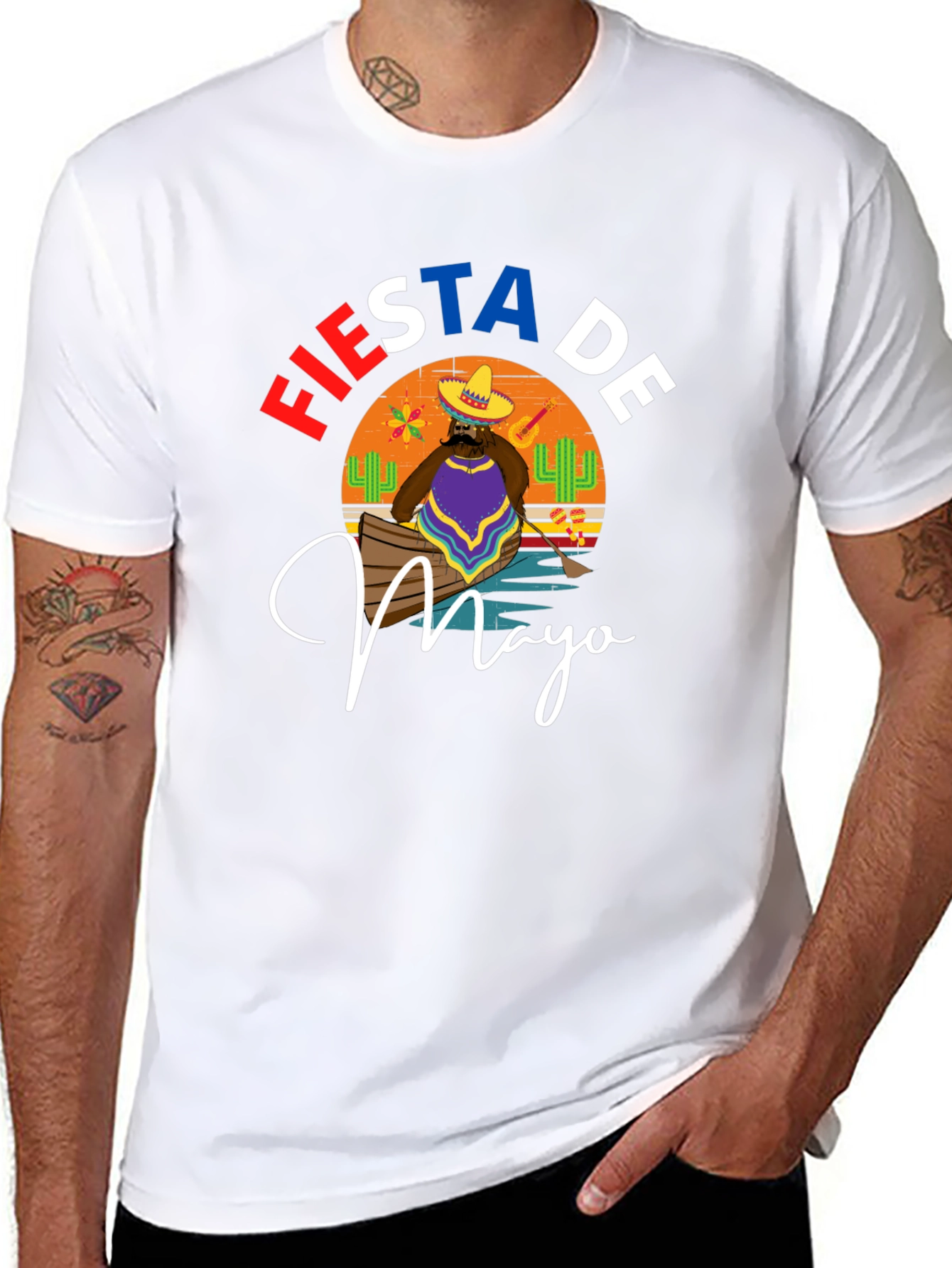 Fiesta De Mayo T-Shirt - Celebratory Design
