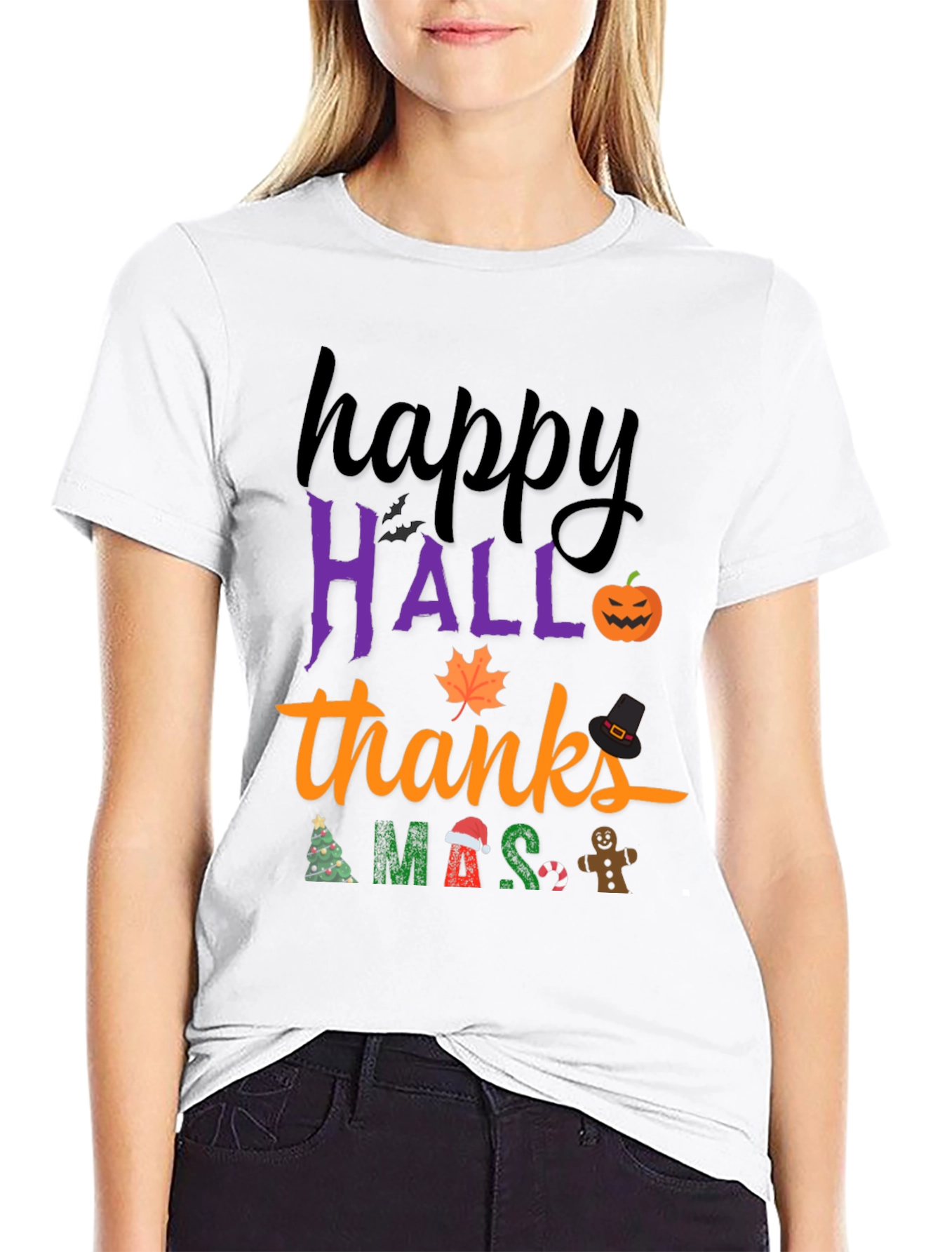 Happy Hallothanksmas T-Shirt