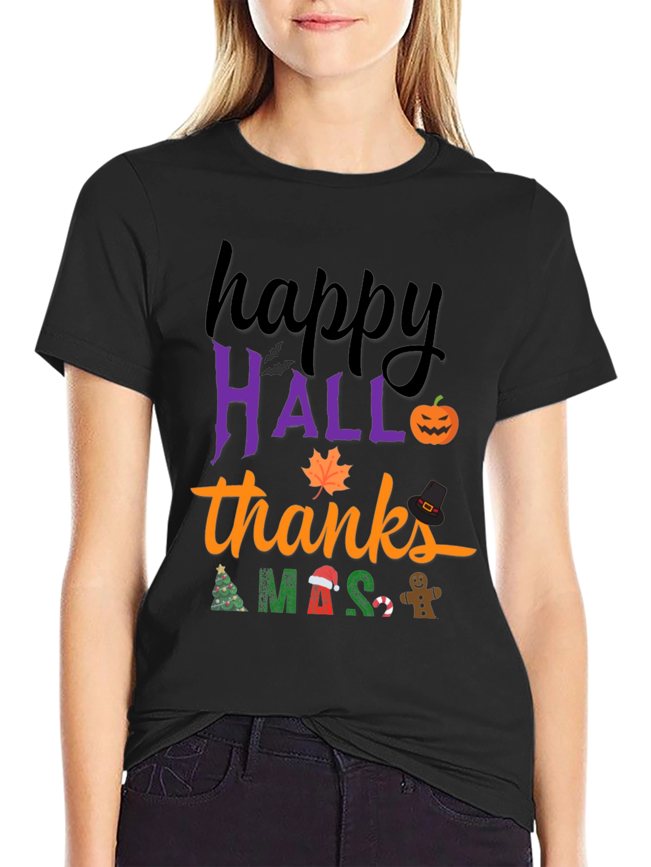 Happy Hallothanksmas T-Shirt