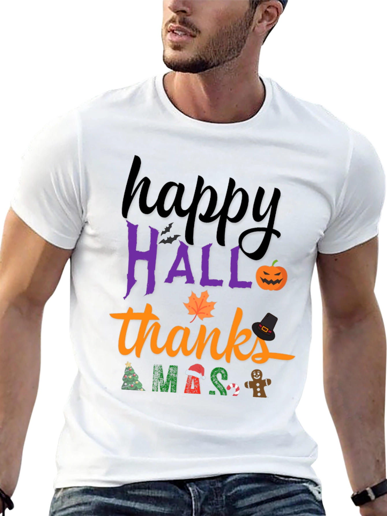 Happy Hallothanksmas T-Shirt
