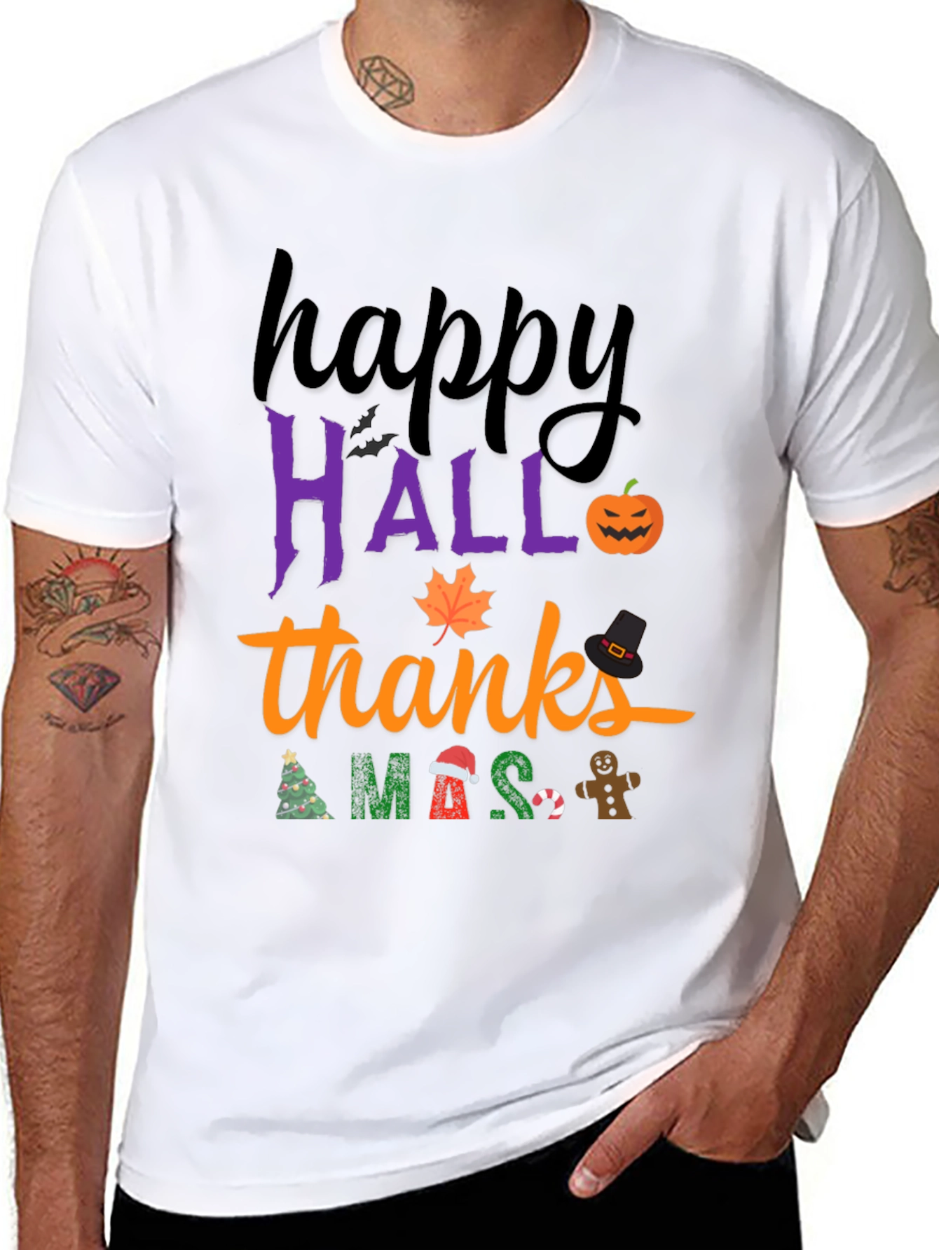 Happy Hallothanksmas T-Shirt