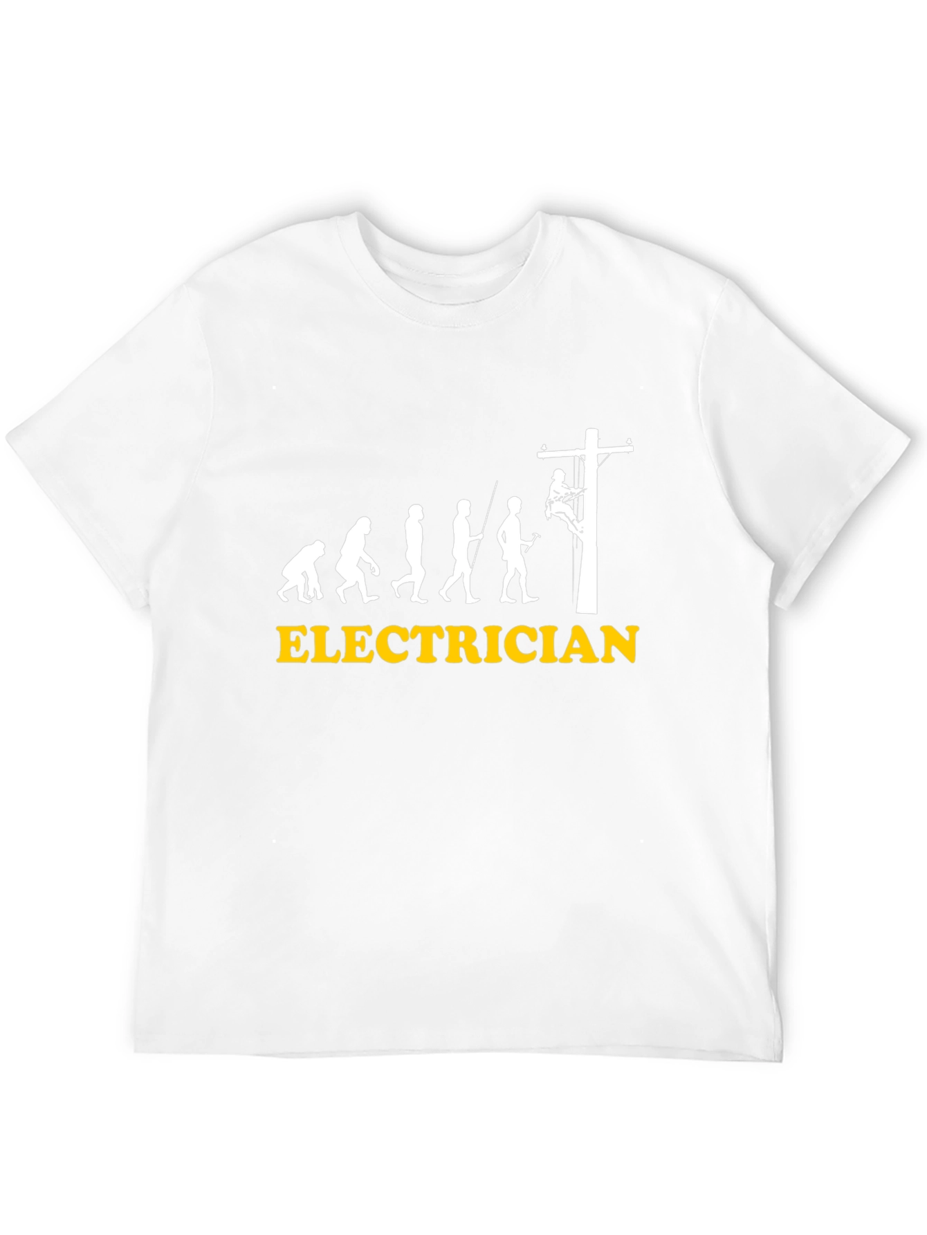 Electrician Evolution Graphic Tee - Black