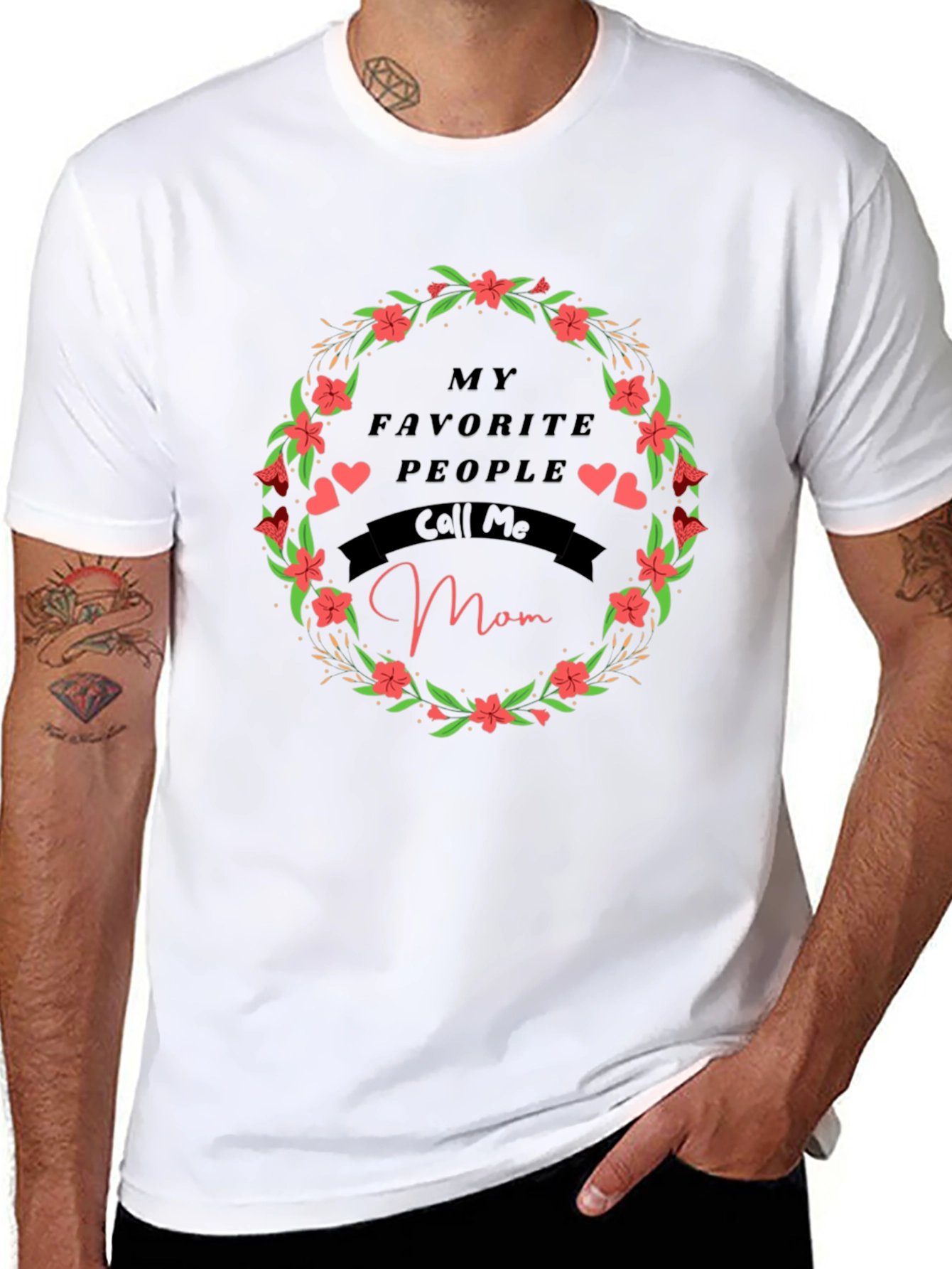 Floral Mom Graphic Tee